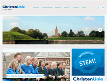 Tablet Screenshot of bussum.christenunie.nl