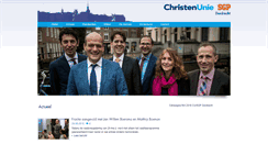 Desktop Screenshot of dordrecht.christenunie.nl