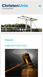 Mobile Screenshot of lansingerland.christenunie.nl