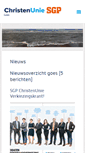 Mobile Screenshot of goes.christenunie.nl