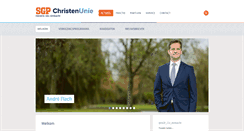 Desktop Screenshot of hendrik-ido-ambacht.christenunie.nl