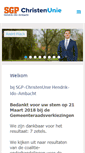 Mobile Screenshot of hendrik-ido-ambacht.christenunie.nl