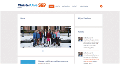Desktop Screenshot of heerde.christenunie.nl
