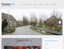 Tablet Screenshot of bodegraven.christenunie.nl
