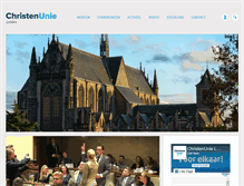 Tablet Screenshot of leiden.christenunie.nl
