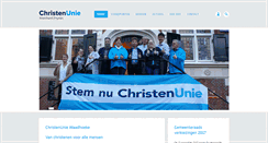 Desktop Screenshot of franekeradeel.christenunie.nl