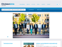 Tablet Screenshot of amersfoort.christenunie.nl