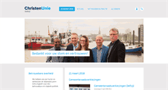 Desktop Screenshot of delfzijl.christenunie.nl