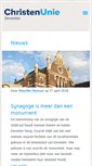 Mobile Screenshot of deventer.christenunie.nl