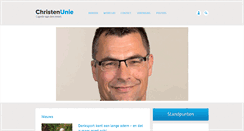 Desktop Screenshot of capelleaandenijssel.christenunie.nl