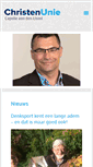 Mobile Screenshot of capelleaandenijssel.christenunie.nl