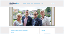 Desktop Screenshot of hoogeveen.christenunie.nl