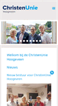 Mobile Screenshot of hoogeveen.christenunie.nl