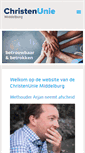 Mobile Screenshot of middelburg.christenunie.nl