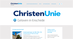 Desktop Screenshot of enschede.christenunie.nl