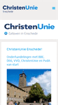 Mobile Screenshot of enschede.christenunie.nl