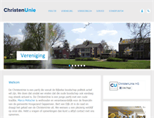 Tablet Screenshot of hoogezand-sappemeer.christenunie.nl