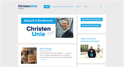 Desktop Screenshot of eindhoven.christenunie.nl