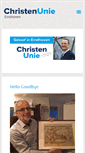 Mobile Screenshot of eindhoven.christenunie.nl