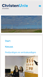 Mobile Screenshot of drenthe.christenunie.nl